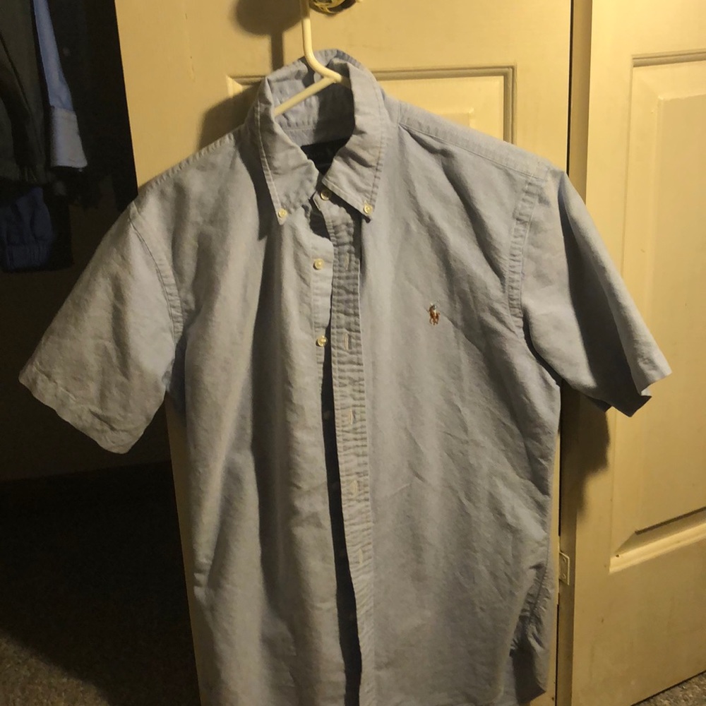 Baby Blue Polo Ralph Lauren Button Up